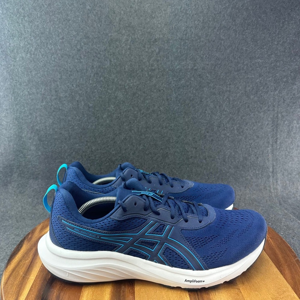ASICS Shoes Mens 13 Blue Mesh GEL-Contend 9 Running Athletic Sneakers Comfort